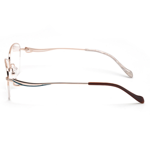 نظارات شيب هالفريم نقية من Shenzhen تصاميم جديدة للسيدات - Product Image 3
