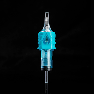 Aiguille de cartouche de machine à tatouer stérile en acier inoxydable 316 avec membrane, jetable, pour maquillage permanent (PMU) et tatouage corporel - Product Image 2