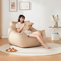 Pouf d'intérieur en cuir durable, nouveau style, canapé simple, pouf avec design traditionnel, housse imperméable