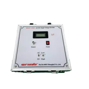 100kv Dc Digitale Voltage Meter Hoge Spanning Divider Multimeters Ac Dc Hoge Nauwkeurigheid Voltage Divider