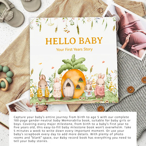 Impression personnalisée couverture rigide bébé première <span class=keywords><strong>naissance</strong></span> de cinq ans cadeau quotidien mémoire souvenir enregistrement <span class=keywords><strong>grossesse</strong></span> livre <span class=keywords><strong>Journal</strong></span> <span class=keywords><strong>journal</strong></span> jalon - Product Image 4
