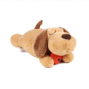 45Cm Hartslag Puppy Pluche Hond Speelgoed Met Warmer Tas Huisdier Zachte Angst Puppy Relief Speelgoed Voor Puppy Honden - Product Image 2