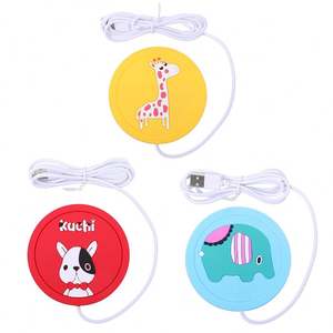 Posavasos de Silicona para Oficina, Calentador de Bebidas, Posavasos para Café y Leche, Mini Calentador Eléctrico USB - Product Image 1