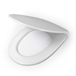 Vente en gros Slimline UF matériel portable blanc paillettes ralentir siège de toilette pour salle de bain - Product Image 1