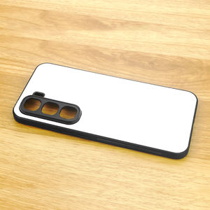 Para Infinix Hot 60 <span class=keywords><strong>Pro</strong></span>/60 <span class=keywords><strong>Pro</strong></span> + <span class=keywords><strong>4G</strong></span> 2D TPU Black Sublimation Phone Case - Heat Transfer Phone Cover con aluminio imprimible en blanco - Product Image 4