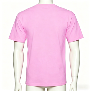 T-shirt personnalisé 100% coton pour homme, impression personnalisée avec <span class=keywords><strong>texte</strong></span>/logos/images illimités, t-shirt à manches courtes de haute qualité - Product Image 3