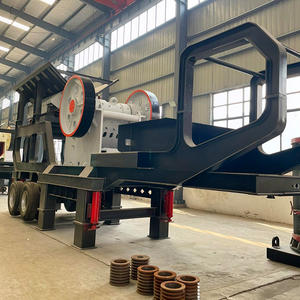 Máquina trituradora de mandíbulas móvil de cono para roca y mineral, equipo de minería de 200 t/h de China - Product Image 6