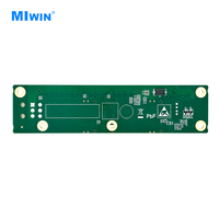 Carte mère d'extension GPU Miwin OEM ODM 1 Slot PCIE 4.0 X16 avec 2 connecteurs SFF8654 8I pour serveur IA
