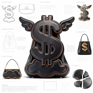 Mochila Ita Personalizada Tipo Escolar con Inserto de Exhibición Único Incluido, Diseño Lindo con Símbolo de Moneda - Product Image 2