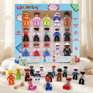 Wellbbplay Personaggi Magnetici I Miei <span class=keywords><strong>Amici</strong></span> 3+ |   Set di Costruzioni Premium per Bambini 5-7 Anni - Product Image 6
