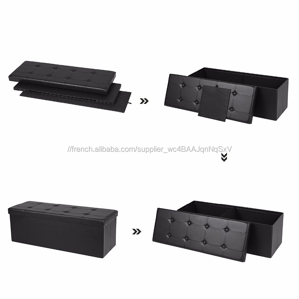 Cuir Repos adaptés aux besoins du client par Animal Pouf de Rangement Pliable Canapé