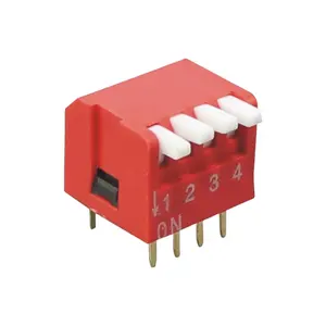 2.54ミリメートルPiano Type Dip Switch 8 Way 8 Pin Dip Switch Datasheet And 12 Position Dip Switch Piano Sw Type