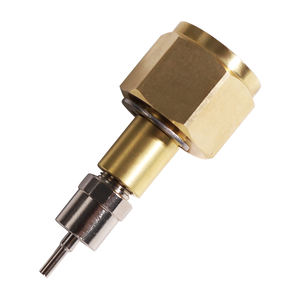 Tanque de cilindro de CO2 de latón, 8g, 12g, <span class=keywords><strong>16G</strong></span>, adaptador de cargador de aguja de recarga de cartucho para accesorios de Paintball, cartuchos de Co2 recargables - Product Image 5