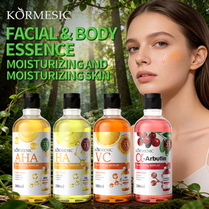KORMESIC 500ml Suero Facial y Corporal Hidratante y Humectante al por Mayor, Etiqueta Privada, Antienvejecimiento, Blanqueador, con <span class=keywords><strong>AHA</strong></span>, <span class=keywords><strong>HA</strong></span>, VC y Arbutina - Product Image 4