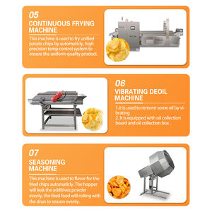 Croustilles automatiques usine machines ligne de production de croustilles à vendre - Product Image 3