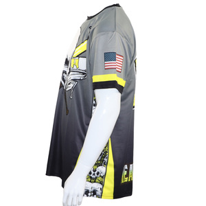 Thăng Hoa Đầy Đủ Nhuộm Trống Tùy Chỉnh Giá Rẻ Softball Đồng Phục Tùy Chỉnh Bóng Chày Jerseys - Product Image 2