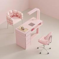 Tables doubles modernes pour salon de manucure, mobilier de salon de beauté, fournitures de nail art, bureau de manucure