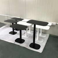 Table basse élévatrice pneumatique réglable Mobilier de salon moderne en métal pour la maison Bureau Salle à manger Chambre Hôtel Cuisine
