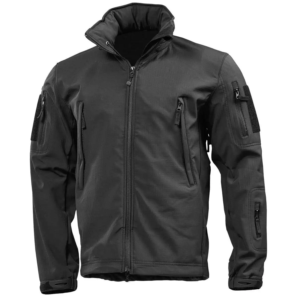 Camping Outdoor jacket Waterproof Windproof hard shell Polyester Coat Fleece Design Windbreaker Jacket For Men