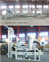 Machine à décortiquer les graines de melon et de citrouille, équipement de tri et de séparation, ligne de production, moteur, haute productivité
