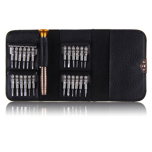 Juego de 25 Destornilladores de Bolsillo Mini para Reparación de Laptops y Teléfonos Móviles, Herramienta de Desmontaje Multiusos, Destornillador Torx - Product Image 1
