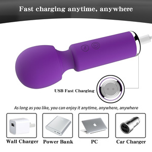 Mini-formaat elektrische persoonlijke massage-staaf voor vrouwen, voor verlichting van spierspanning in rug, nek, voeten en benen, vibrator, massage-apparaat, seksspeeltjes voor volwassenen - Product Image 4