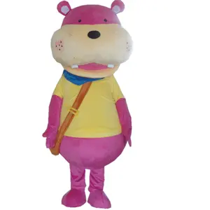 Personalizzato hippo masco costumi/adulti costumi di animali del fumetto