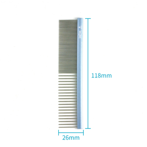 Baoli pettine <span class=keywords><strong>per</strong></span> animali domestici Logo personalizzato piccolo pettine <span class=keywords><strong>per</strong></span> pettine in acciaio inossidabile spilla <span class=keywords><strong>per</strong></span> animali domestici Mini pettine <span class=keywords><strong>per</strong></span> <span class=keywords><strong>cuccioli</strong></span> con capelli corti - Product Image 4