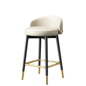 Bar Counter Chair Simple Rotating bar High Chair Front Desk bar Counter Chair Iron Cashier Counter High Footstool - Product Image 5