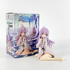 Bruja errante de 10CM: el viaje de Elaina Kawaii Girl <span class=keywords><strong>Sexy</strong></span> Toy PVC figurita figura de Anime - Product Image 1
