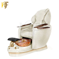 Fauteuil de pédicure européen en fibre de verre, fauteuil inclinable de spa pour pédicure, fauteuil de spa pour technicien en ongles, bain de pieds, fauteuils sans plomberie pour salon de manucure