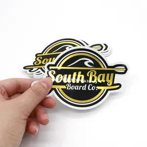 Custom Die Cut Magnetic Vehicle Bumper Magnet Removable Sign Sticker Bumper Car Logo Decal Sticker