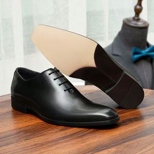 Dernier design – Chaussures habillées en cuir blanc élégantes pour hommes, idéales pour mariage et affaires - Product Image 5