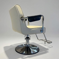 Chaise de salon hydraulique multifonctionnelle rotative, chaise de barbier moderne minimaliste, chaise de barbier électrique rotative et réglable