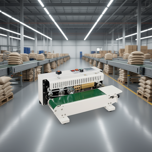 Máquina Selladora de Banda Horizontal Continua de 12m, Sellado Térmico Semiautomático para Sellado de Bolsas - Product Image 2