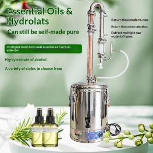 Destilador Doméstico Pequeño, Purificador de Agua, Comercial, Enchufable 220V, Extractor de Aceites Esenciales, Equipo de Destilación Automática Doble - Product Image 3