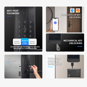 दालटन कारखाना घरेलू उपयोग के लिए अनुकूलन योग्य उंगलियों के निशान और स्मार्ट फिंगरप्रिंट लॉक के साथ सुरक्षा उत्पादों की प्रत्यक्ष बिक्री - Product Image 3