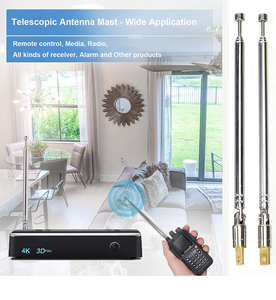 Nhà máy tùy chỉnh <span class=keywords><strong>10dB</strong></span> đạt được <span class=keywords><strong>UHF</strong></span> GSM di động đài phát thanh xe hơi và ăng-ten fakra điện HF thu phát ham đài phát thanh ăng-ten với 12V - Product Image 3