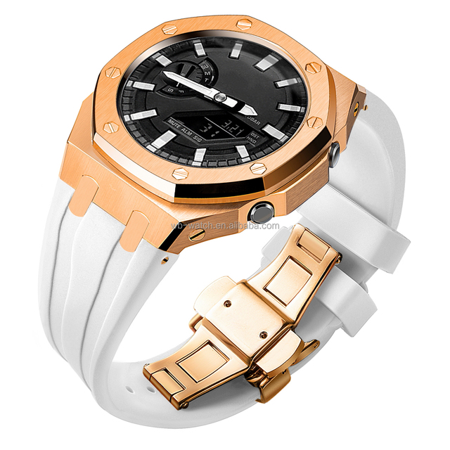 Original Factory 5Th Modified G Shock Metal Rubber Luxury 316L Stainless Steel Watch for Oak G Shock GM2100 Case