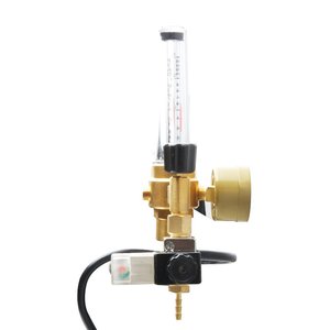 Alüminyum Solenoid valf Flowmeter metresi ile Modern Hydroponics yetiştirme odası karbon dioksit (CO2) regülatörü - Product Image 3