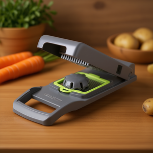 Râpe manuelle Myrva, lame en acier inoxydable, corps en plastique, facile à nettoyer, pour fruits et légumes - Product Image 2