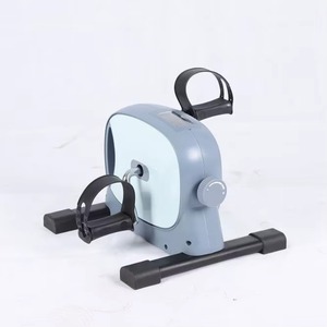 Portable Mini Exercise Bike with LCD Monitor Under <b>Desk</b> Elliptical Pedal Exerciser for Home Office Use - Product Image 3