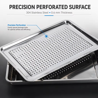 Plateau de barbecue rectangulaire en acier inoxydable 304/201 pour hôtel, buffet, restaurant, 40cm*60cm*48cm, plateau à riz cuit à la vapeur, fabrication OEM