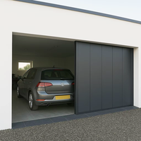 Porte de garage sectionnelle automatique personnalisée, isolée, en acier galvanisé, à levage vertical, pour entrepôt résidentiel et entrée de garage