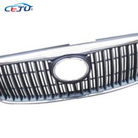 Parrilla de malla de parachoques delantero de coche estilo Altis ABS cromado para Toyota Corolla Sedan 9th Gen E130 CE LE S XRS 2003-2008