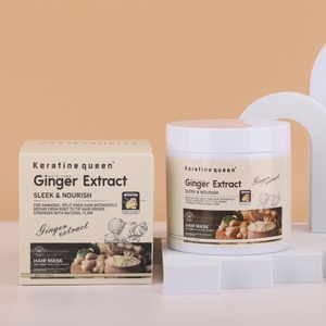 Mascarilla Capilar de Jengibre Nutritiva, Reparadora y Suavizante, Crema Acondicionadora Capilar 2 en 1 de Grado Premium, Natural, Orgánica y Herbal - Product Image 4