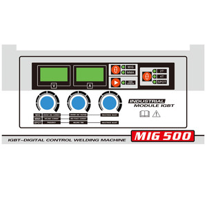 Soldador inversor <span class=keywords><strong>Mig</strong></span> MIG500, <span class=keywords><strong>m</strong></span>áquina soldadora, generador amigable con gran potencia para uso industrial - Product Image 5