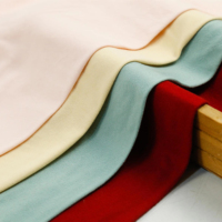 Tela de Punto Elástica de Fibra de Leche, Poliéster y Spandex, Teñida en Color Sólido, Transpirable y Personalizable, para Ropa Interior de Niñas y Niños