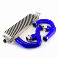 Intercoolers de course à montage frontal en aluminium pour VW Golf Mk5 Mk6 GTI FSI 2.0T A3 Kit d'intercoolers bi-turbo