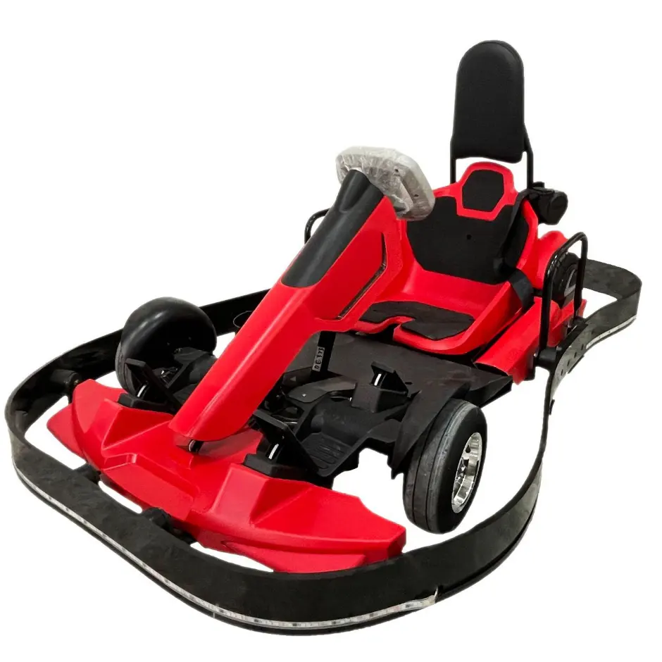 Go kart con licenza elettrica bambini grandi di 10 anni cavalcano su un'auto giocattolo